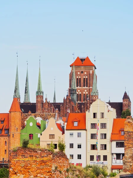 Stadsbeeld van gdansk, Polen — Stockfoto