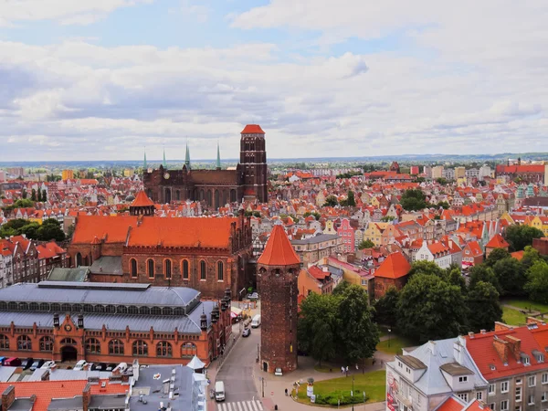 Stadtbild von Danzig, Polen — Stockfoto