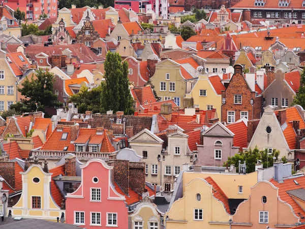 Stadsbilden i gdansk, Polen — Stockfoto