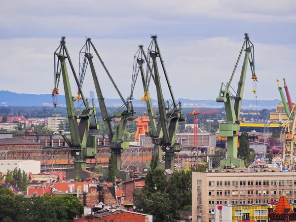 Gdansk Shipyard, Poland — Stock Photo, Image