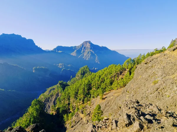 Parco Nazionale della Caldera de Taburiente a La Palma — Foto Stock