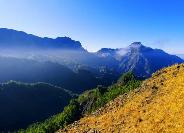 Parco Nazionale della Caldera de Taburiente a La Palma — Foto Stock