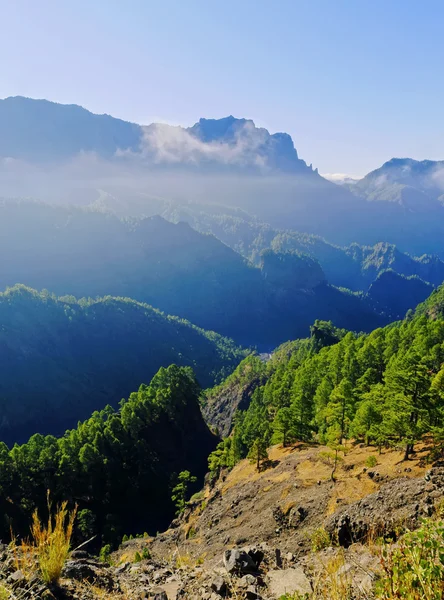 Nationalpark Caldera de Taburiente auf La Palma — Stockfoto