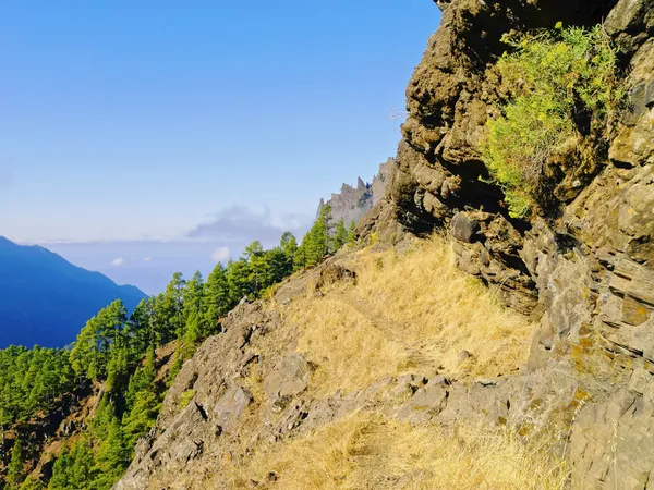 Parque Nacional Caldera de Taburiente em La Palma — Fotografia de Stock