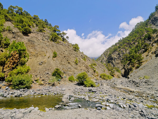 Caldera de Taburiente National Park on La Palma