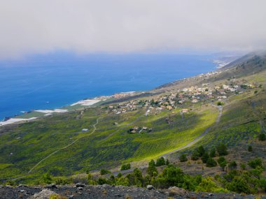 La palma - volkan san antonio dan görünüm
