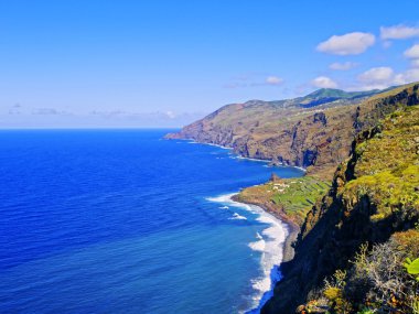 kustlijn van La palma, Canarische eilanden