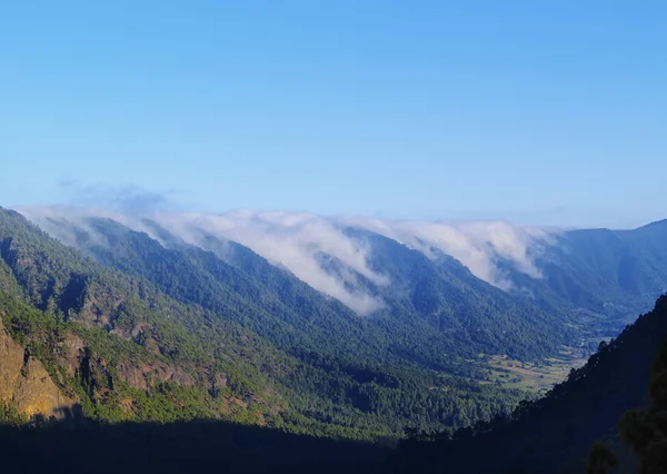 Wolkenmeer auf La Palma — Stockfoto