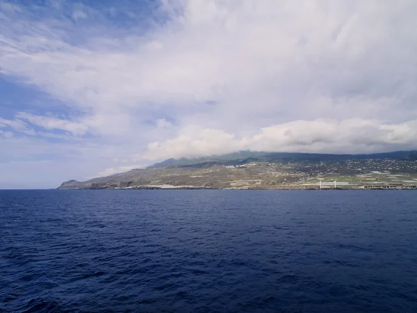 La palma kust, Kanarieöarna — Stockfoto