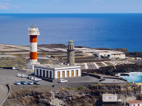 Farol em Fuencaliente em La Palma — Fotografia de Stock