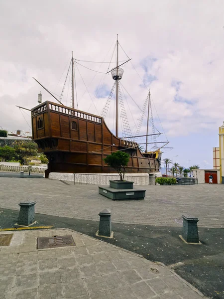 Nave Santa Maria en Santa Cruz de La Palma — Foto de Stock