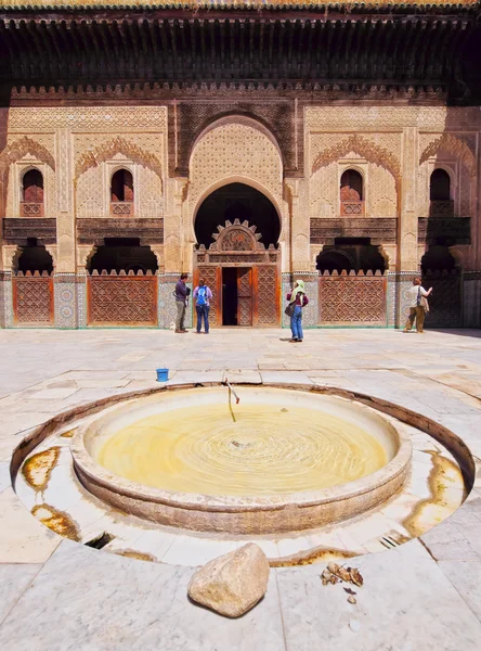 The Bou Inania Madrasa in Fes, Morocco — Stock Photo, Image