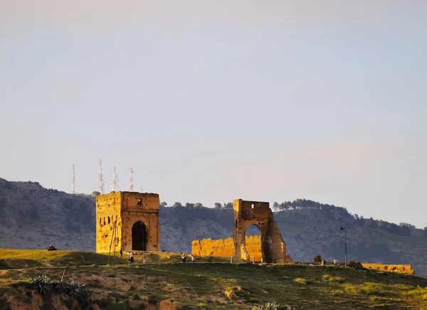 Tumbas de Merinid Ruinas en Fez, Marruecos — Foto de Stock