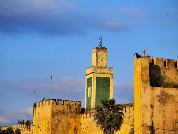 Muren van meknes, Marokko — Stockfoto