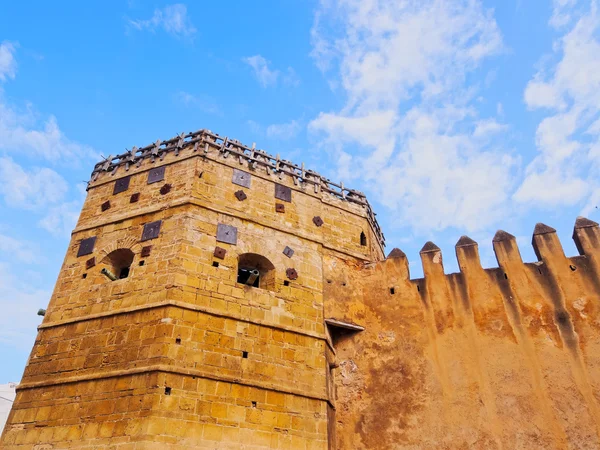 Walls of Kasbah of the Udayas in Rabat, Morocco — Stock Photo, Image