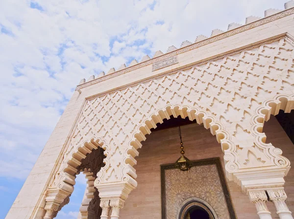El Mausoleo de Mahoma V en Rabat — Foto de Stock