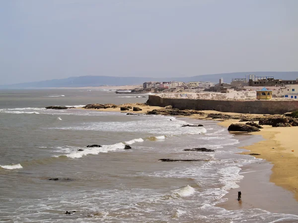 Hradby města essaouira, Maroko — Stock fotografie