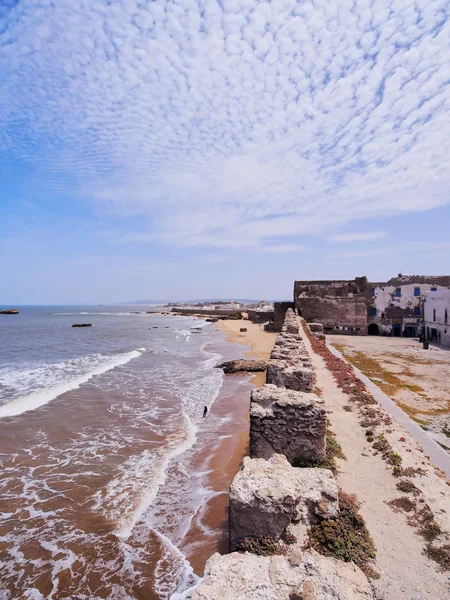 Muren van essaouira, Marokko — Stockfoto