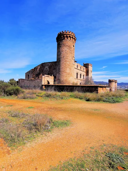 Zamek w colonia Güell — Zdjęcie stockowe