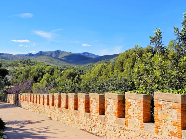 Castle in Castelldefels — Stock Photo, Image