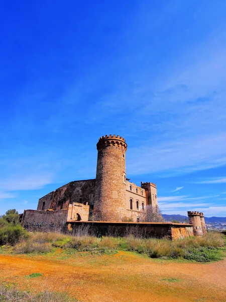 Schloss in colonia guell — Stockfoto