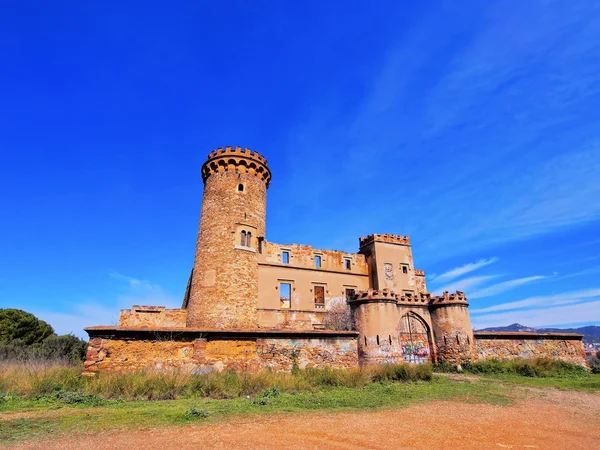 Castello di Colonia Guell — Foto Stock