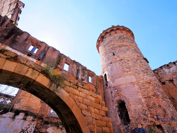 Schloss in colonia guell — Stockfoto