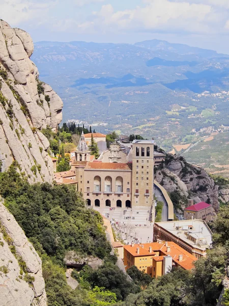 Monastery in Montserrat, Spain — Stock Photo, Image