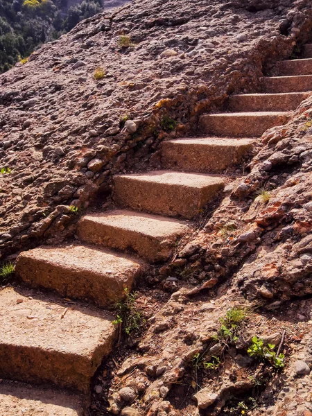 モントセラト山、スペイン階段 — ストック写真