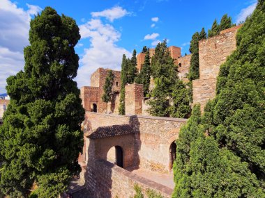 Alcazaba Malaga, İspanya
