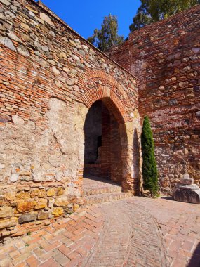 Alcazaba Malaga, İspanya