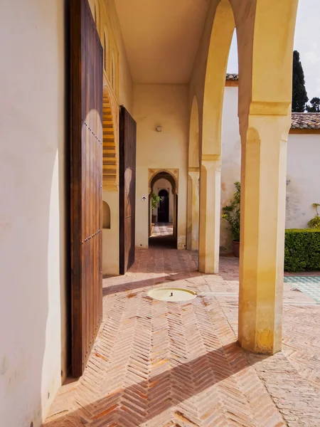 Alcazaba in malaga, Spanje — Stockfoto