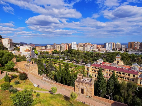 Stadtbild von Malaga, Spanien — Stockfoto