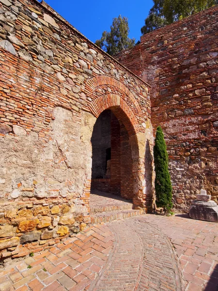 Alcazaba a Malaga, Spagna — Foto Stock