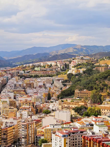 Stadsbilden i Malaga, Spanien — Stockfoto
