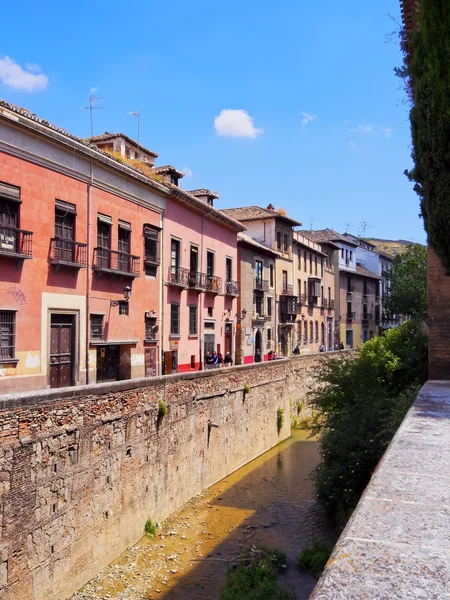 Albayzin em Granada, Espanha — Fotografia de Stock