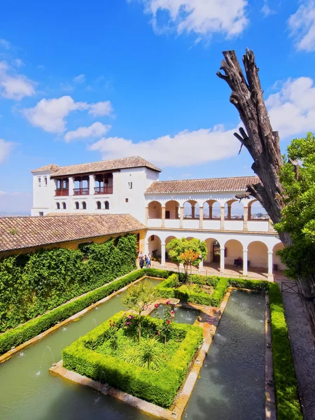 Generalife a Granada, Spagna — Foto Stock