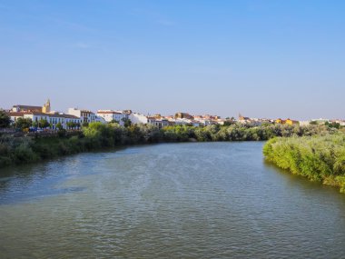 Guadalquivir Nehri Cordoba, İspanya