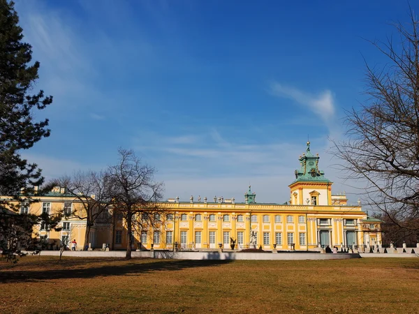 Палац Віланов у Варшаві. — стокове фото