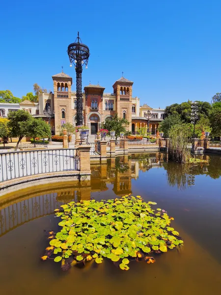 Mudejar pavilion Seville, İspanya — Stok fotoğraf