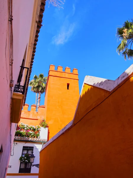 Barrio de Santa Cruz en Sevilla —  Fotos de Stock