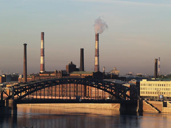 Industrial Saint Petersburg — Stock Photo, Image