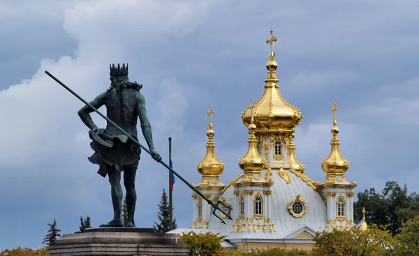 Peterhof w Rosji — Zdjęcie stockowe