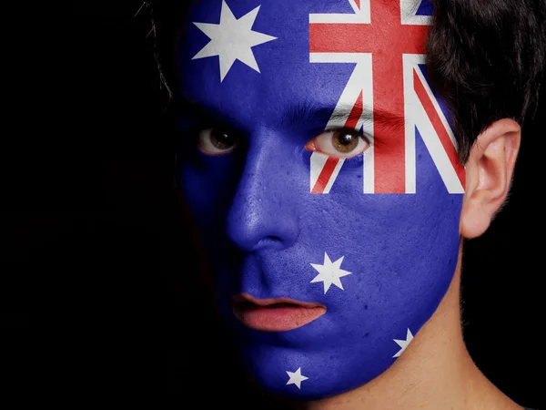 Australiens flagga — Stockfoto