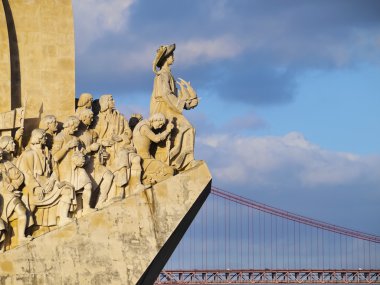 Lizbon 'daki keşiflerin anıtı