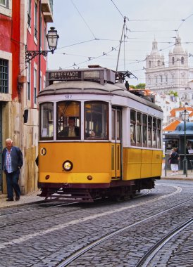 Lizbon eski tramvay