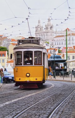 Lizbon eski tramvay