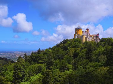 Sintra 'daki Pena Ulusal Sarayı ve Park