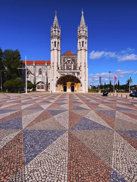 Монастиря Jeronimos, в Лісабоні — стокове фото