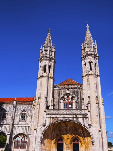 Монастиря Jeronimos, в Лісабоні — стокове фото